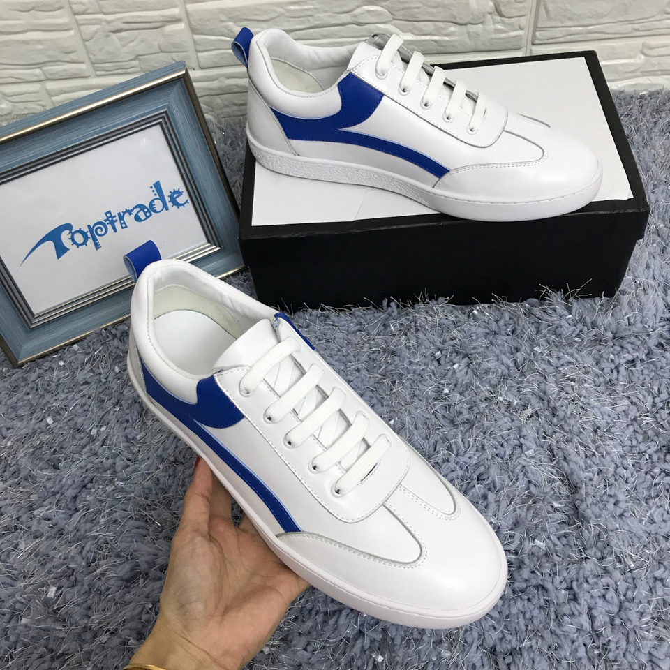 

Low Top Casual Shoes Men Women White Leather Sneaker Luxury Designer Multicolor Casual Shoes Classic Lacing-Up Outdoor Casual Sneaker, Red