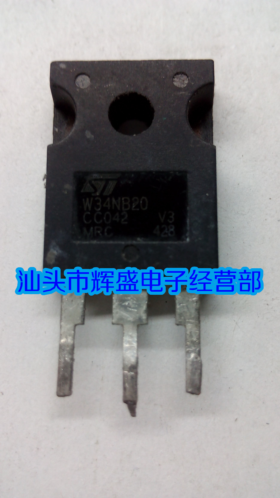 

Original Used Field-Effect Transistor W34NB20 MOSFET TO-247 TO-3P Test Ok