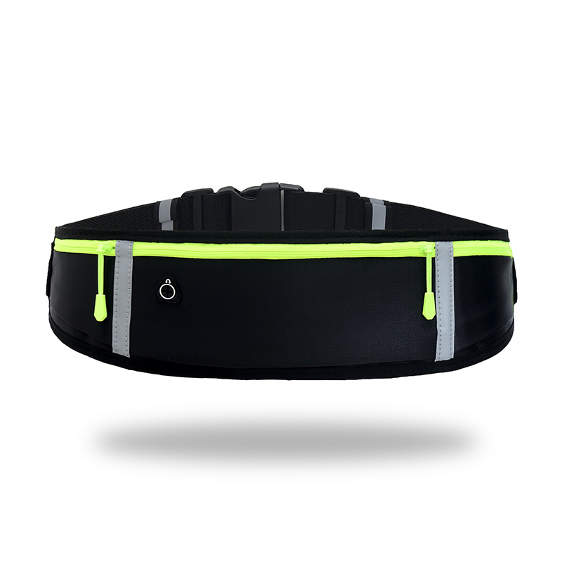 

Waist Belt Bag Running Bags Outdoor Sports Portable Waist Pack Waterproof invisible kettle Men Women Gym Phone Pouch Mini Hip, Black