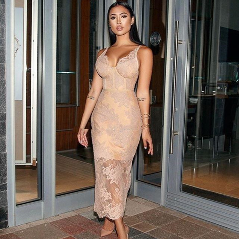 Sexy Champagne Dentelle Robes de bal Sweetheart Spaghetti Spaghetti Bretelles Longueur Gaine Cocktail Cocktail Toile Vestidos Robe de soirée arab