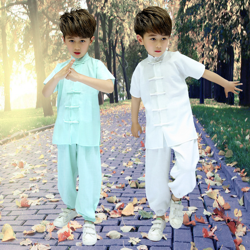 

Children Adult Girl Taekwondo Wushu Costume Chinese Suit Tai Chi Clothing Martial Art Uniform Performance Clothing, White
