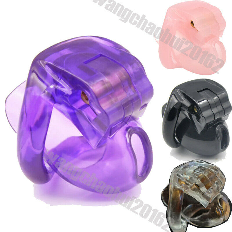 

New Design Mens Small Cage Nub HT V3 Male Chastity Cage Belt Lock Shackle Device A542