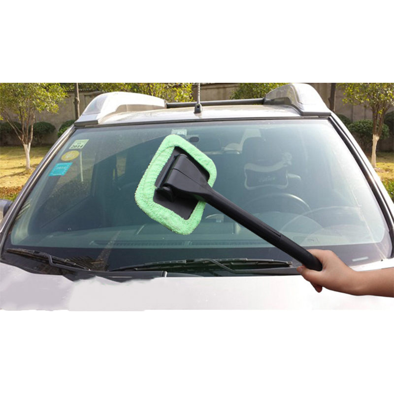 

Auto Glass Brush Windshield Washer Window Brush Car Mist Cleaner Windscreen Cleaner Rotation Free Shipping