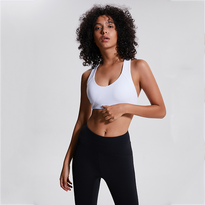 

TaoBo Women Sport Bra Fitness Top Yoga For Cup Black White Running Fitness Crop Top Women Push Up Sports Bra