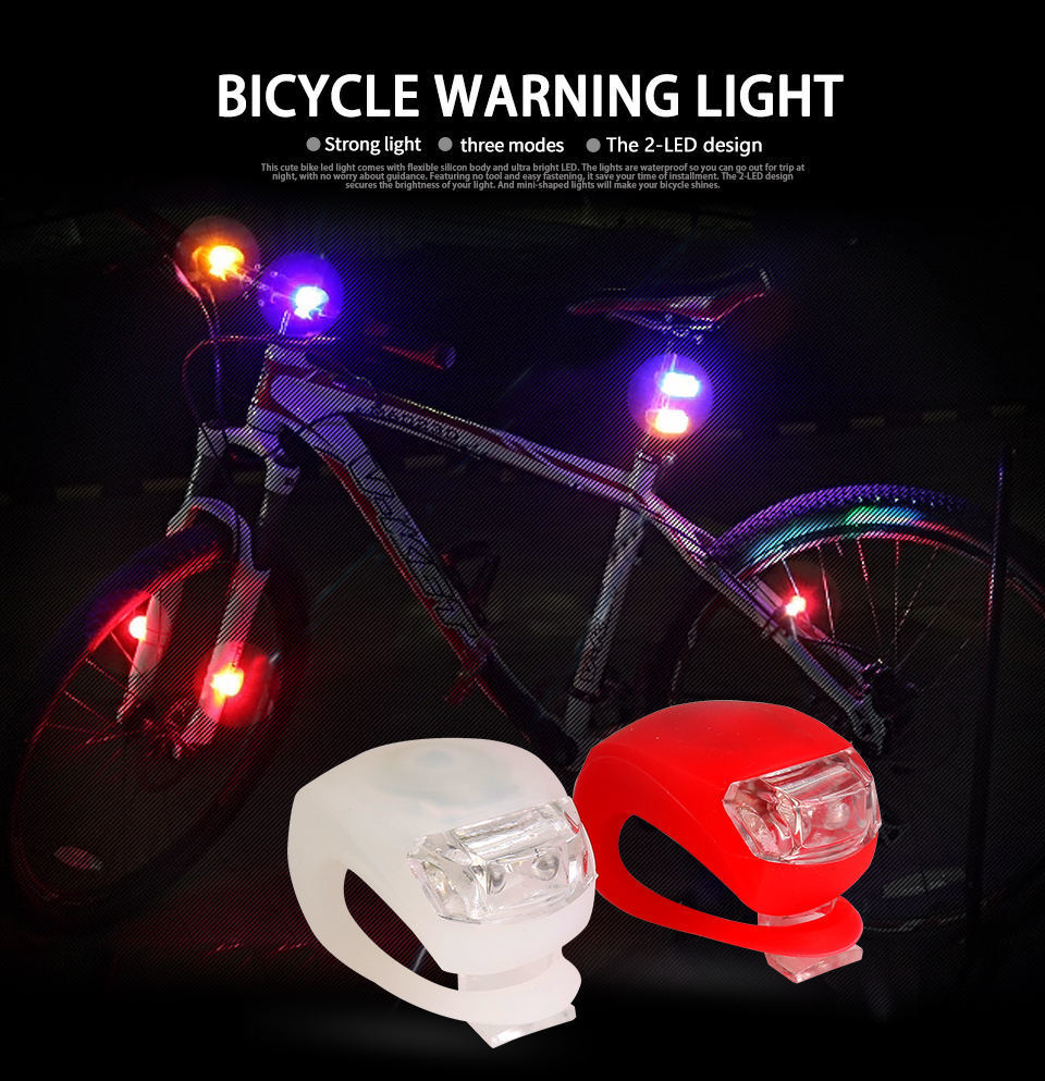 yellow bike light