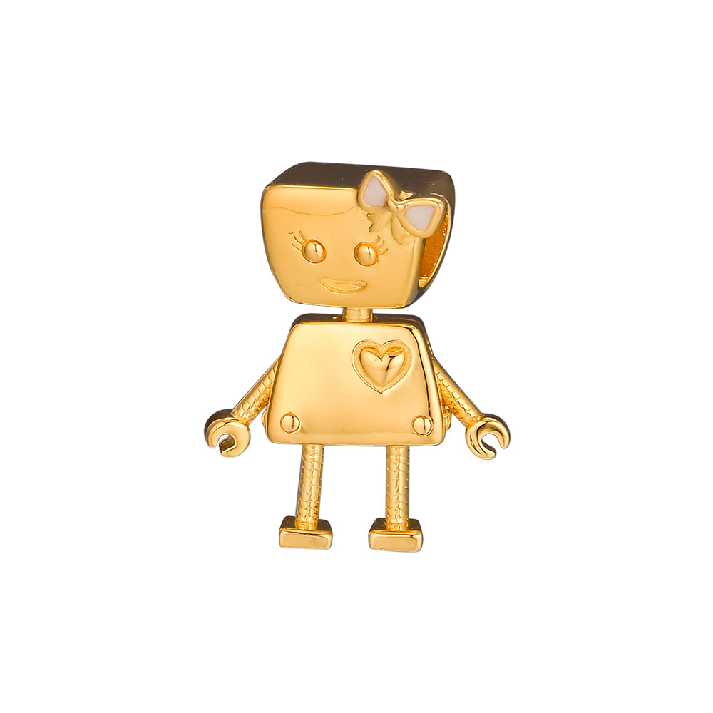 2018 Direct Selling Real Winter 925 Sterling Silver Jewelry Bella Bot Shine Charm Beads Fits European Bracelets Necklace for Women Making-image-441495730