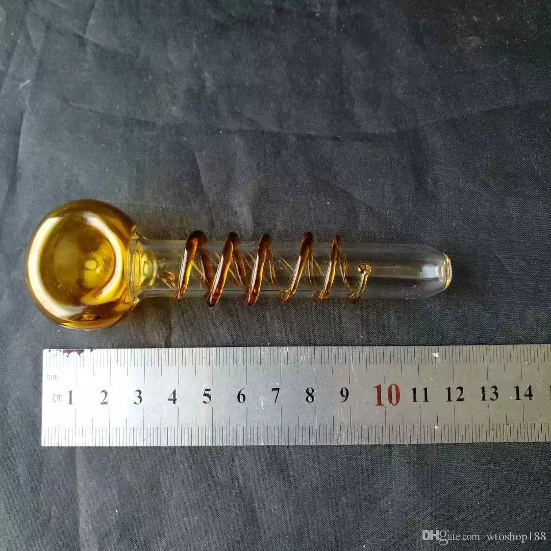 

Wire pipe Wholesale Glass bongs Oil Burner Glass Water Pipes Oil Rigs Smoking Free