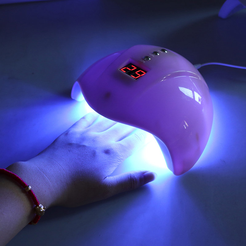 

Nail Dryer LED UV Lamp For All Gels UV Lamp For Nail Machine USB Connector, Pink