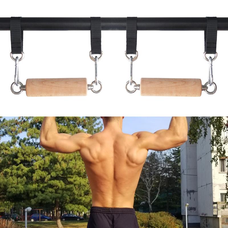

Hot Pull up Bar Power Ball Hold Grip Home Gym Fitness Wortout Exercise Equipment for Climbing Arm Back Muscles Strength Training