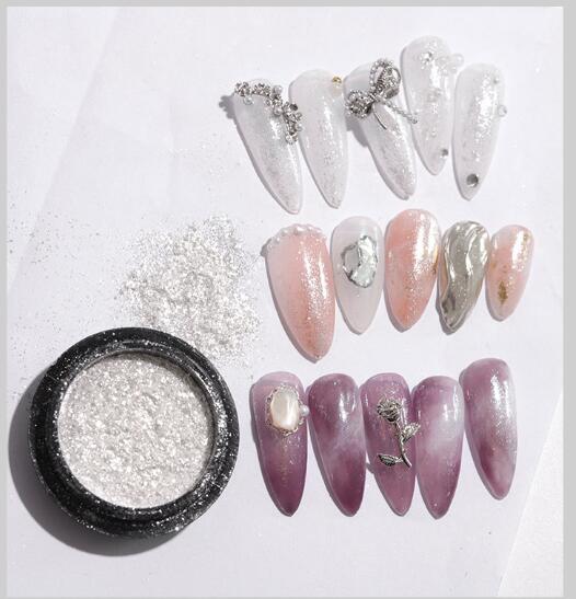 

2020HOT! 1 Jar Gloss Powder Nail Glitter Powder Luxury Sparkles High Light Nail Art Pigment Decoration SUPER SHINING EFFECT 0.3g