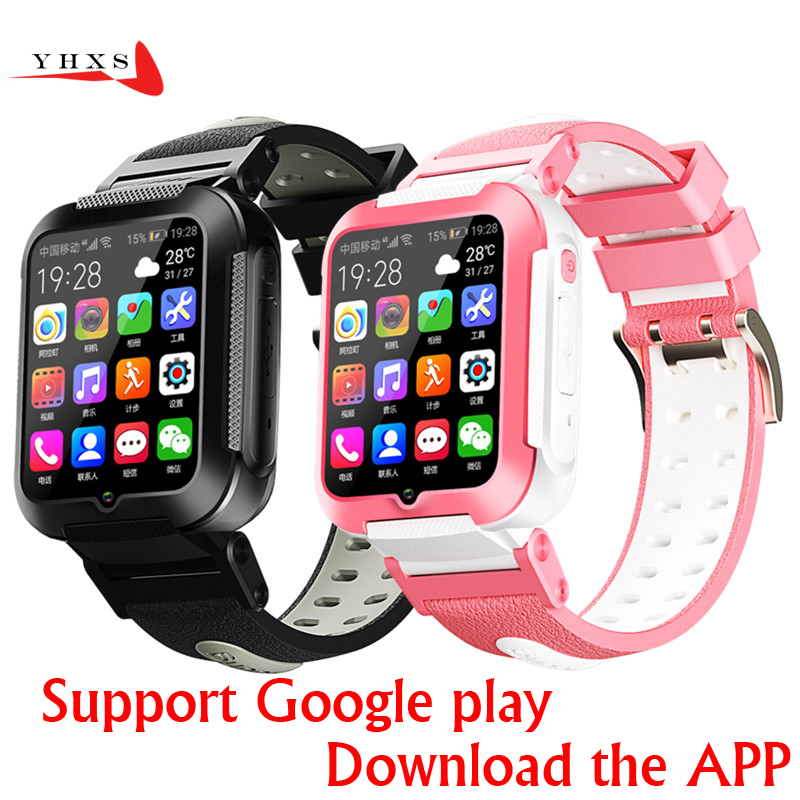

Smart 4G GPS Kids Students Bluetooth Music Camera Wristwatch Video Call Monitor Tracker Location Google Play Android Phone Watch E7