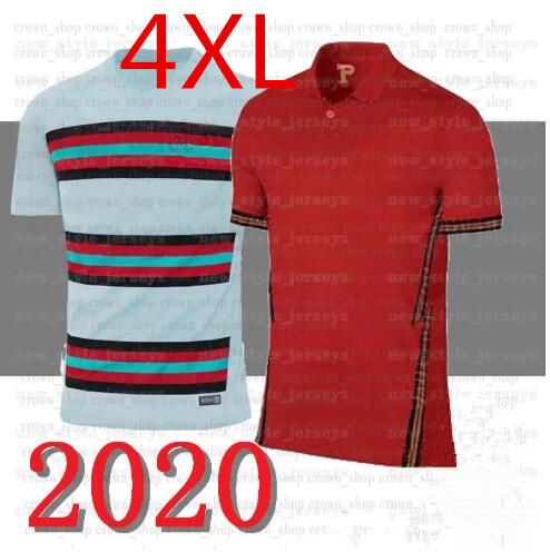 

4XL RONALDO soccer jerseys football game short sleeves home red JOÃO FÃLIX soccer shirts 2020 away white national team football Uniforms, Black;yellow