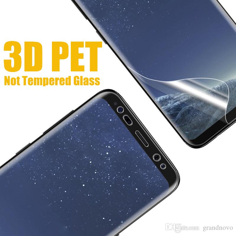 

Full Coverage 3D Curved Soft Screen Protector PET For Samsung Galaxy S20 Ultra S10 E 5G S9 S8 S7 Edge Note 10 Plus 9 8( Not Tempered Glass )