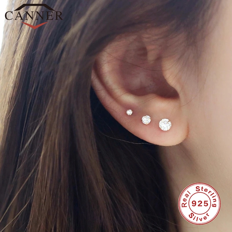 real gold tragus stud