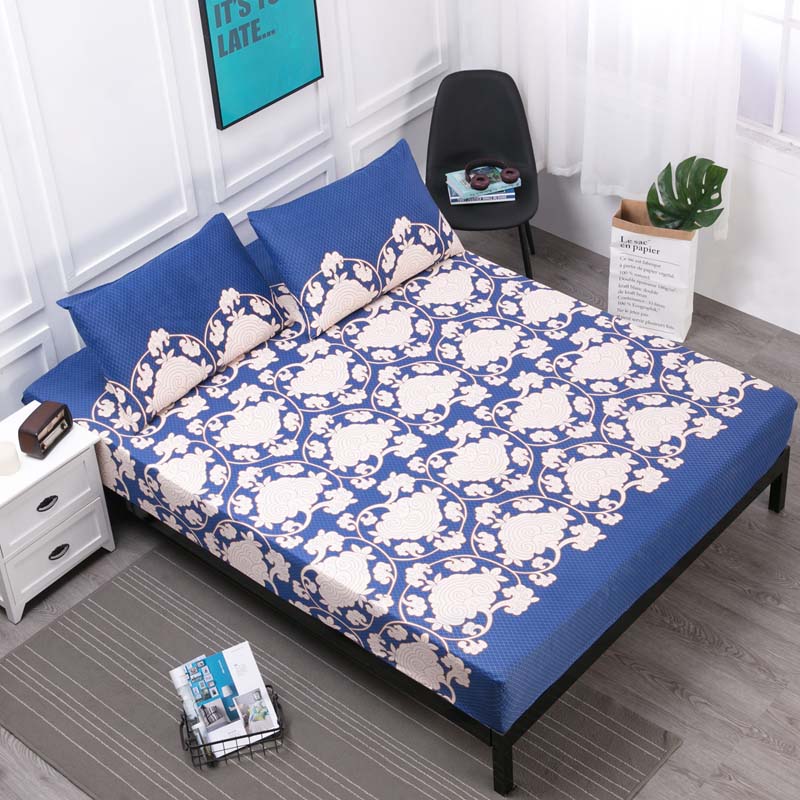 

Waterproof Mattress Cover Four Corners With Elastic Band Comfortable Breathable Mattress Protector For Bed Wetting Anti-mite