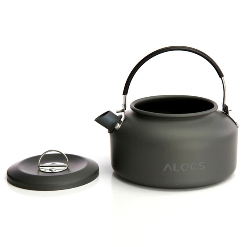 

Outdoor Portable Coffee Teapot Kettle Camping Hiking Picnic BBQ Kettle Water Pot