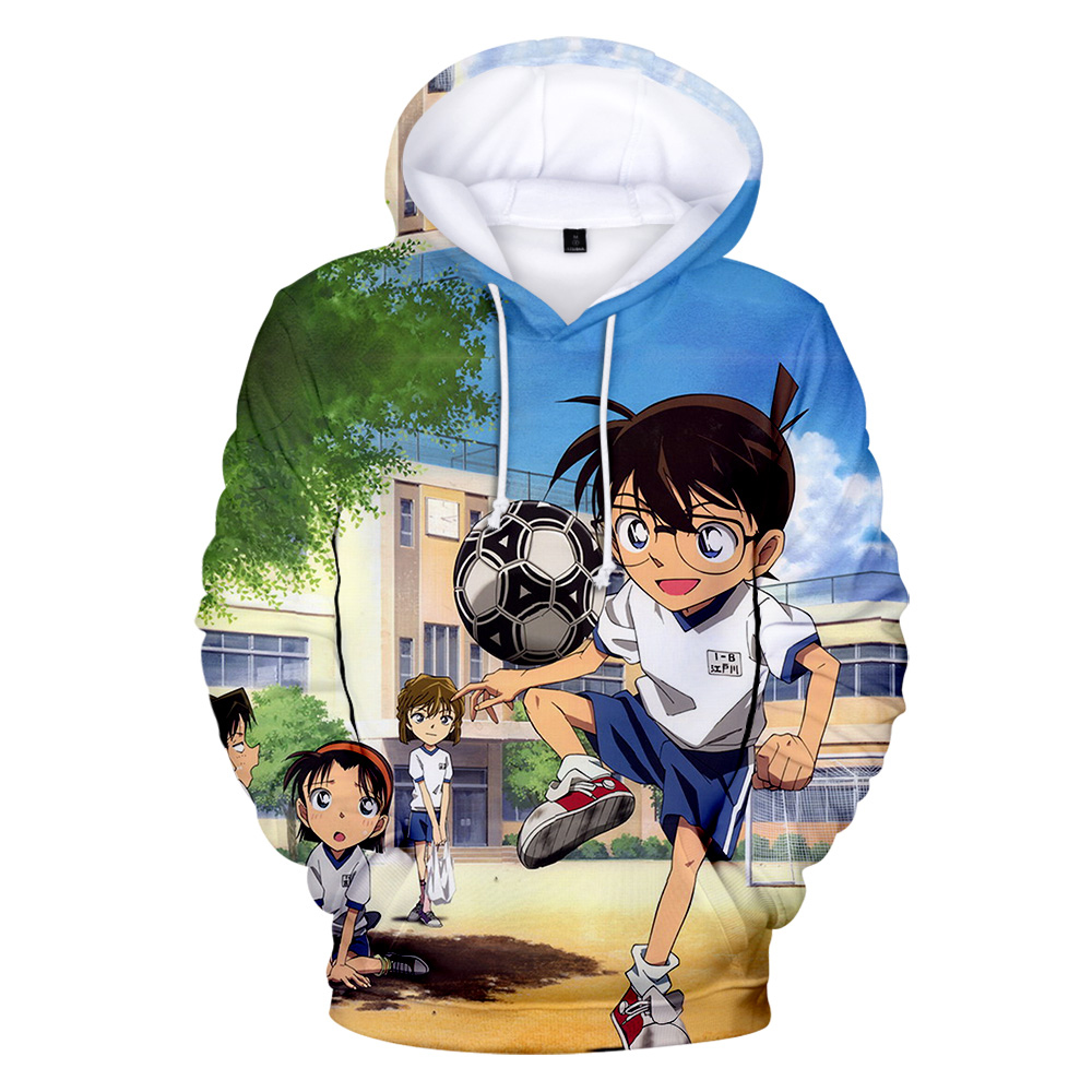 Detective Conan Kaito Kuroba Kid Phantom Thief Hoodie Jacket Cosplay Causual