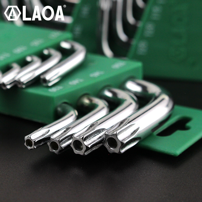 Acier T-Poignée Hex Clé Allen Vis Tournevis Driver Outils 1.5mm-10mm clés