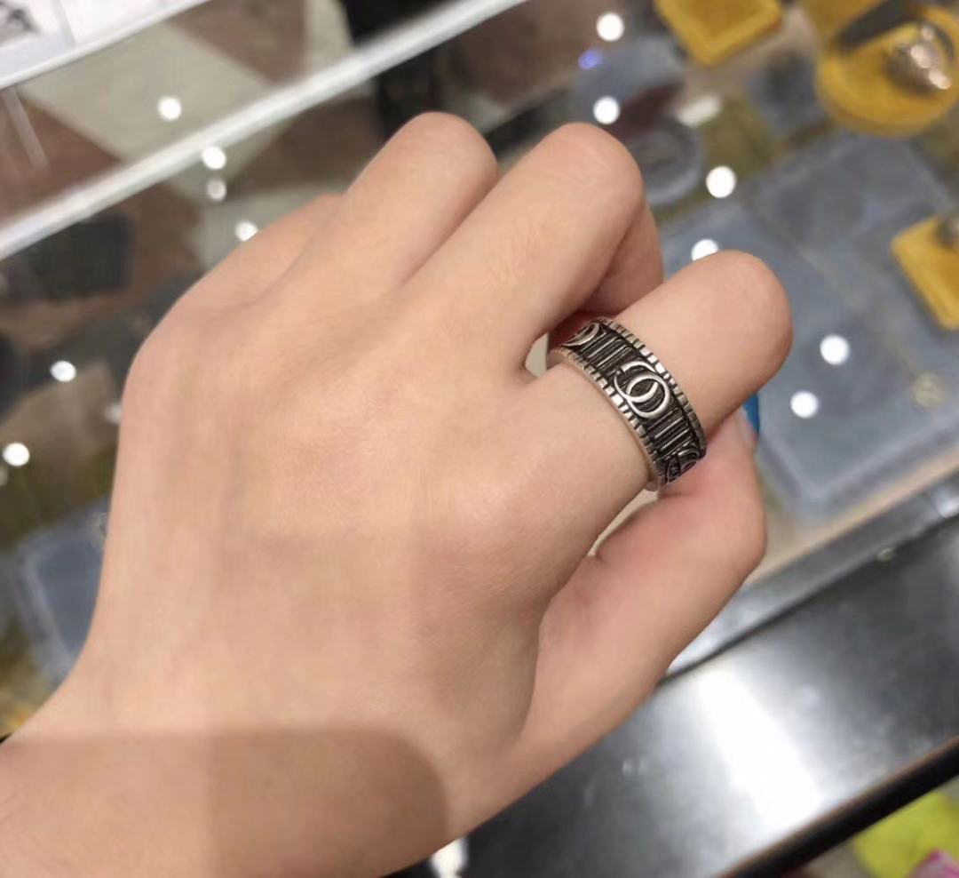 Mode- Boîte originale 925 bagues de créateurs en argent sterling pour hommes et femmes fiançailles mariage cadeau d'amant de bijoux de luxe avec