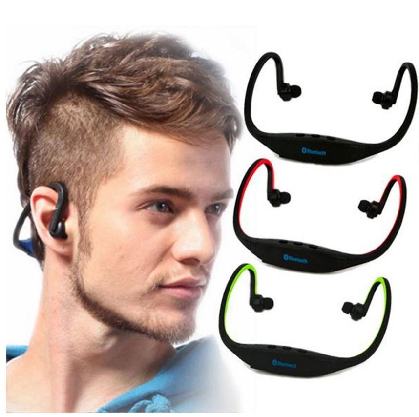 

S9 Bluetooth Earphone Sport Wireless Headphones Support TF/SD Card Bluetooth Headset Music Headphone with Mic For Phone Xiaomi (Retail), Black