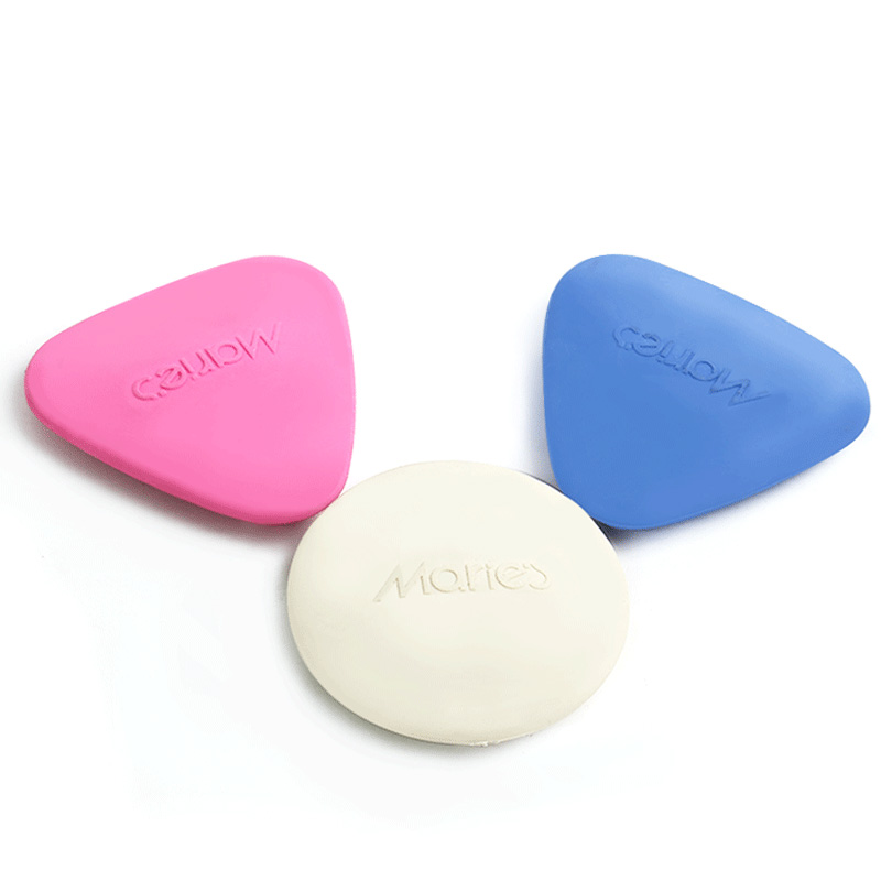 

Marie's high-gloss eraser professional sketch rubber pencil charcoal triangle hard painting rubber erasable pen art supplies