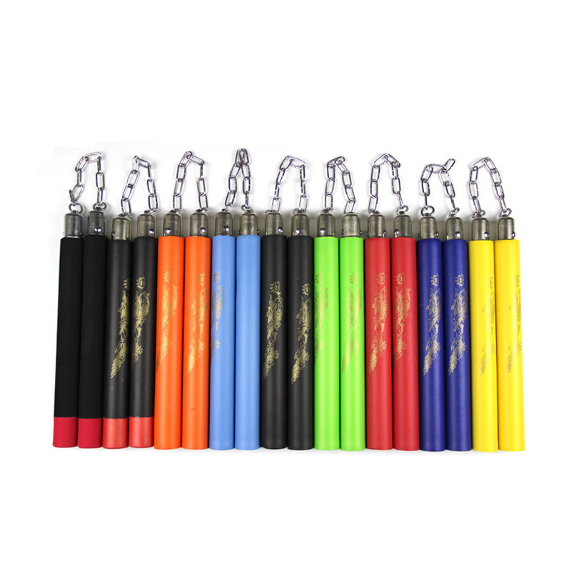 Karate Martial Arts Training Foam Nunchaku Nunchucks Stick Practice Safety