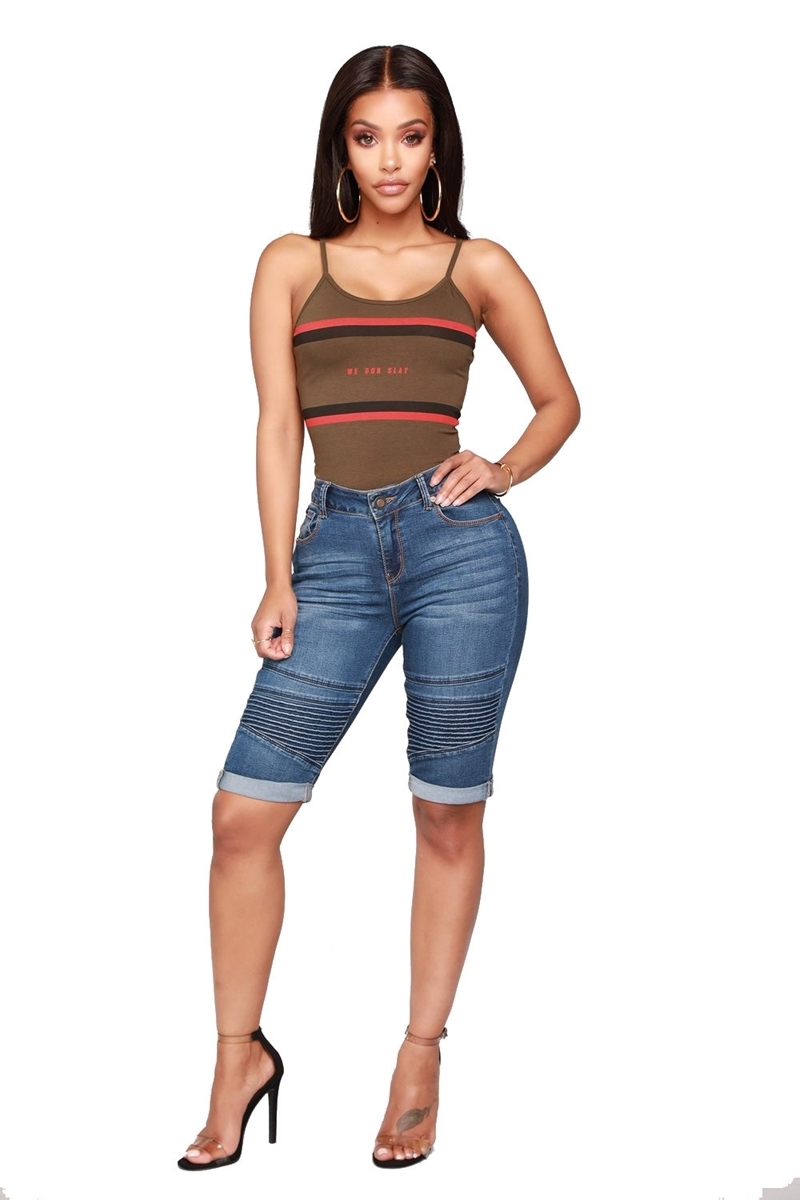 ladies tan jeans