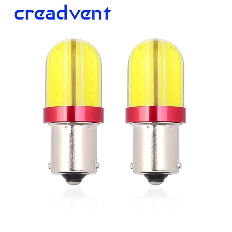

2pcs Super Bright 8 COB 1500LM Led 1156 BA15S P21W Car Tail Bulb Lights Auto Clearance Turn Signal Lamp White/yellow/red 12V, As pic