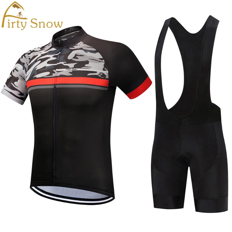 

Men Bike Cycling Clothing Bicycle Jersey Set Bib Pants Clothes Triathlon Uniform Suit Sport Shirt Skinsuit Outfit Kit Maillot, Shirt 6