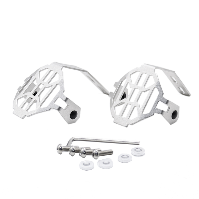 

2Pcs Universal Fog Light Protector Guard Covers Foglight Lamp Cover for R 1200 GSA GS LC F800GS Adventure R1200GS