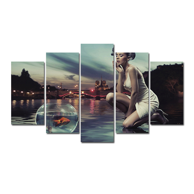 Download Art de la paret platja escena For Android Free