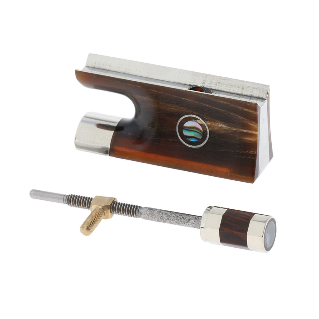 

Ox Horn Wood Violin Bow Frog with Screw for Violinist Fiddle Player