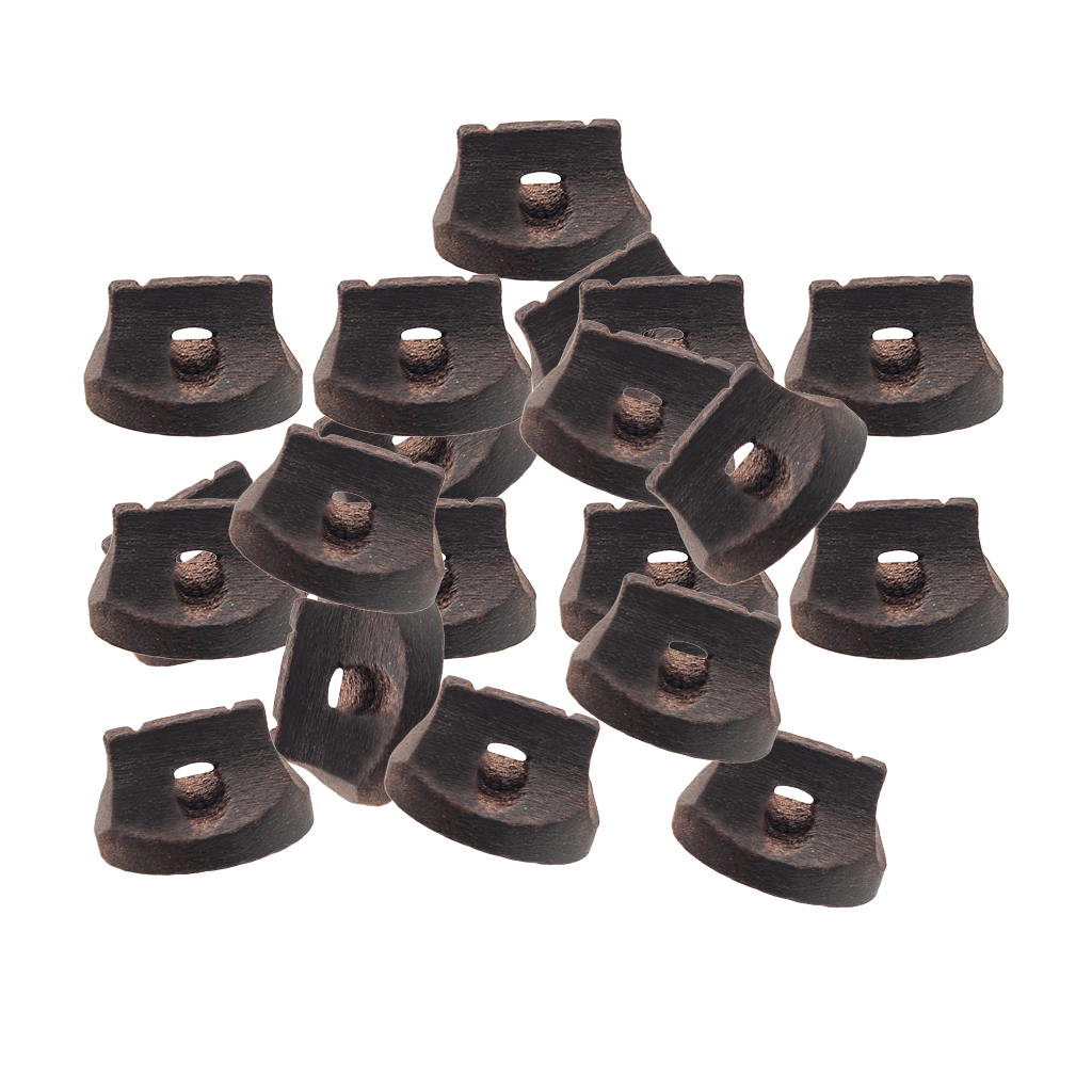 

20 Pcs Chinese Urheen Wooden Erhu Bridge For String Instrument Accessory Parts