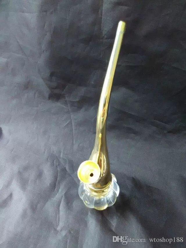 

Copper pipe Wholesale Glass bongs Oil Burner Glass Water Pipes Oil Rigs Smoking Free