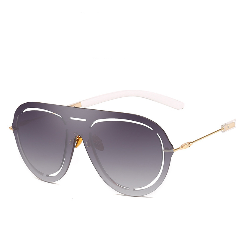 

sunglasses for women mens 2021 arrival fashion pc lens metal frames conjoined hollowing sun glasses sunglasses