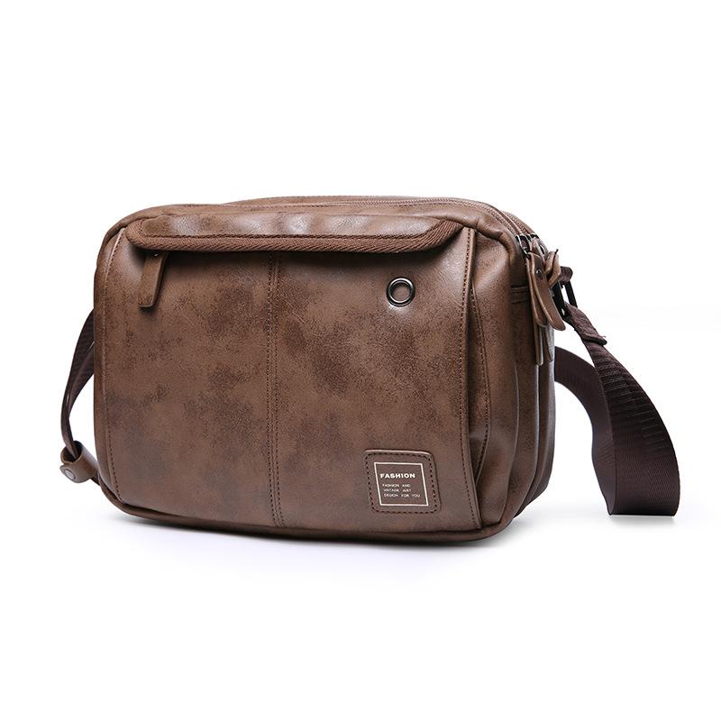 Designer-New Leisure Tide Sac Mender Messenger Messenger Sac Version coréenne de la marque Simple Tide Brand