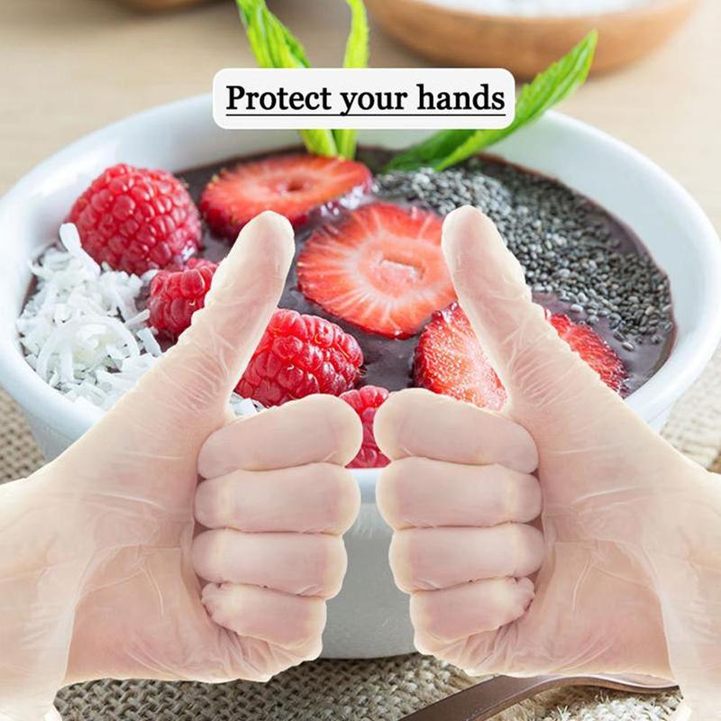 

100pcs/box Safety Protection Guantes Gloves Disposable Anti Infecton Glove For Oil-proof Beauty Nail Procese