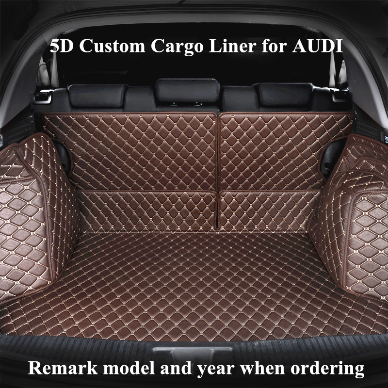 

Custom Cargo Liner Car Trunk Mat for Audi A1 A3 A4 A4l A5 A6 A6L A7 A8 Q3 Q5 Q7 S and RS series Auto Trunk Mats