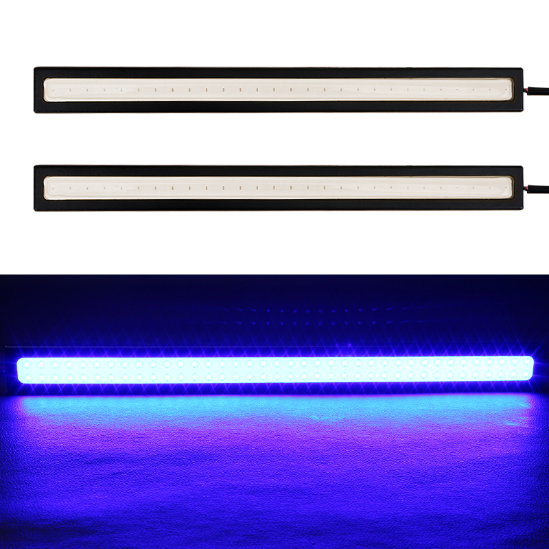 

10pcs/lot 20W 12V Auto DRL Daytime Driving Running Light waterproof COB Chip LED Car Styling Daylight Car Lights, White