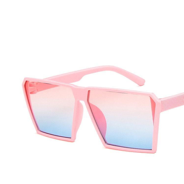 Glitztxunk 2020 New Kids Sunglasses Fashion Square Children Sun Glasses For Boys Girls Retro Shade Goggle Lovely Eyewares Uv400 TKTTS