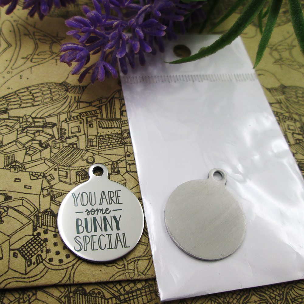 

40pcs--"you are some bunny special"stainless steel charms more style for choosing DIY Charms pendants for necklace