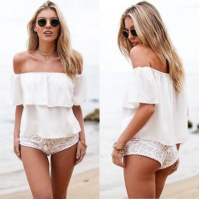 

2020 New Sexy Slash Neck Summer Loose Beach cover up Orange White Swimwear Cover-ups Women Beach Tunic Bikini Cover up