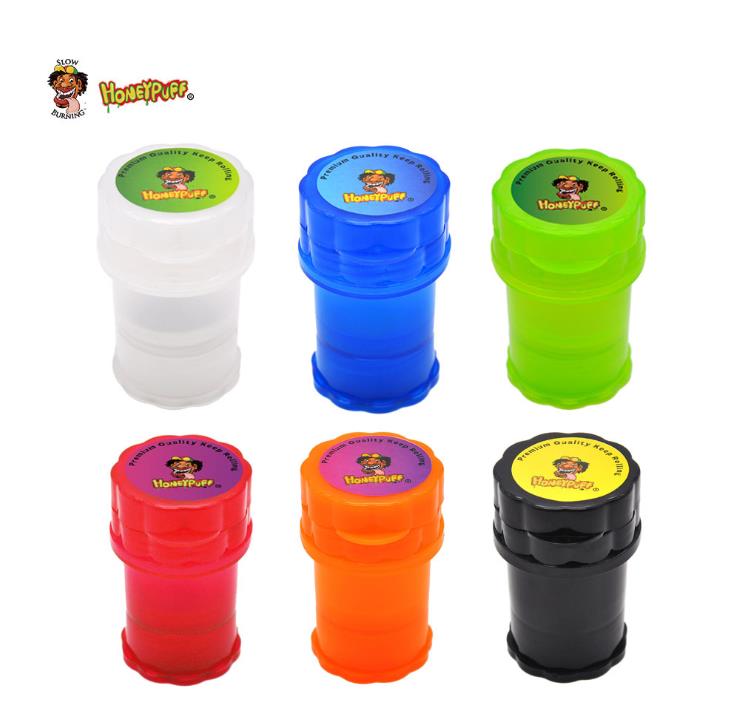 

2019 Plastic Smoke Grinder Smoke Crusher Sealing Tank Two in One