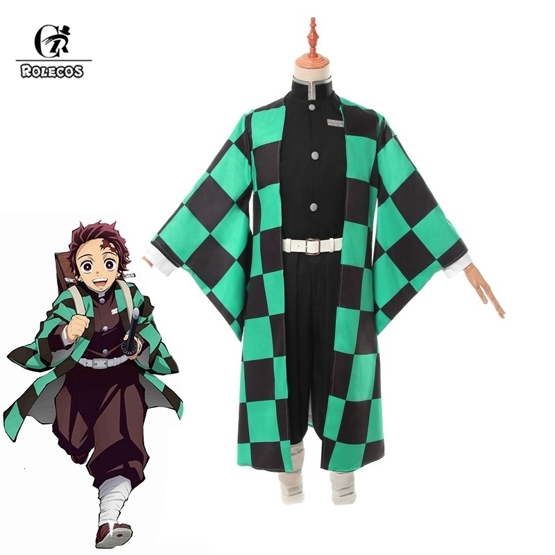 GK-O Anime Demon Slayer Kimetsu no Yaiba Characters Cosplay Kimono Haori Coat Shirt Costume