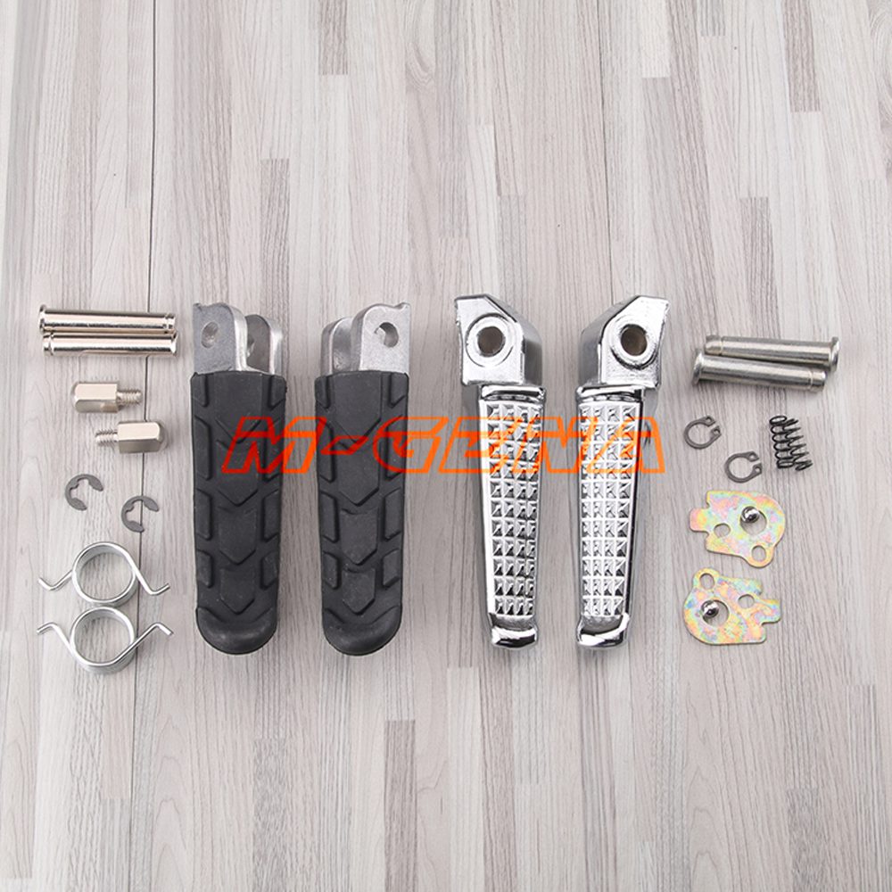 

Motorcycle Front and Rear Footrests Foot pegs For CB400 Superfour VTEC 1-4 CB250 CB900 Hornet 250 900 CB1300