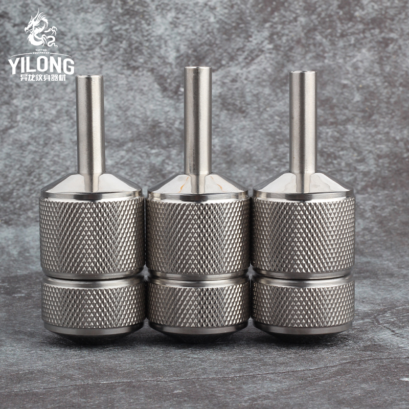 

YILONG 30mm Stainless Steel Tattoo Grip 1pc Self-lock for Tattoo Machine Gun