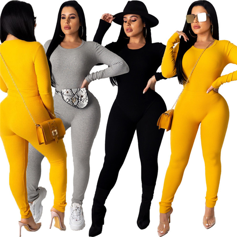 

Women Hoodies Tracksuits 2 Piece Set Tops+Pants Crew Neck Sports Suit Solid Color Outfits Shirt+Leggings Fall Winter Fashion Clothing 2413, Black