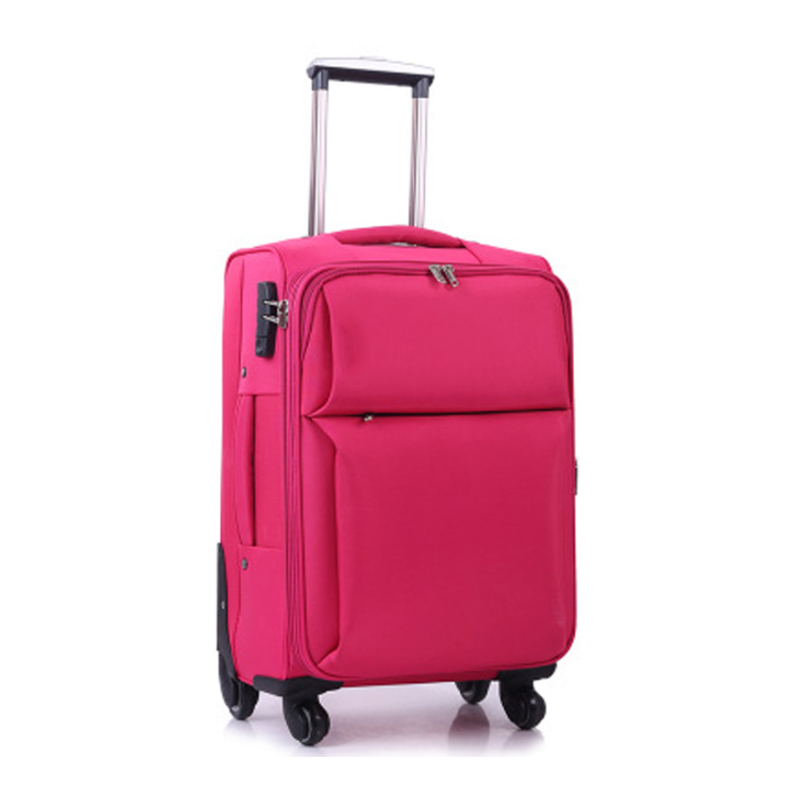 big pink suitcase