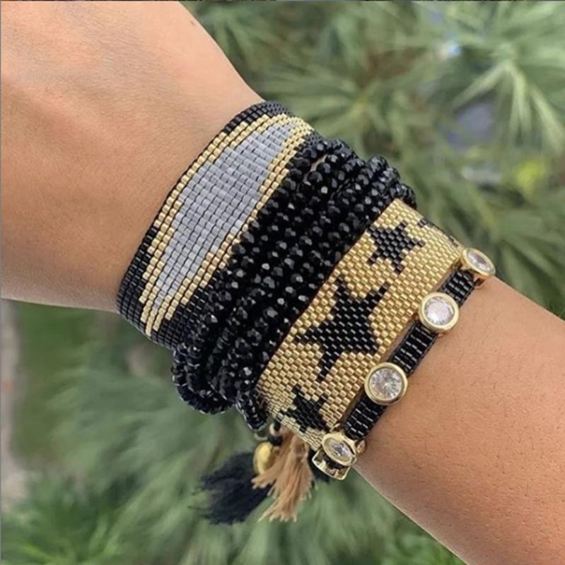 

Rttooas MIYUKI Beaded Bracelets Pulseras Mujer Moda 2020 Handmade Charm Bracelet Set Female Fashion Jewelry