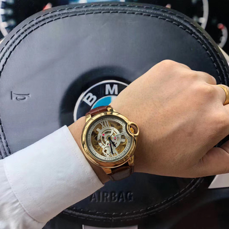 

Luxury GMT Ceramic Bezel Men's Mechanical Stainless Steel Automatic 2813 Movement Designer Watch Master BMW Men's Fashion Watch, Slivery;brown